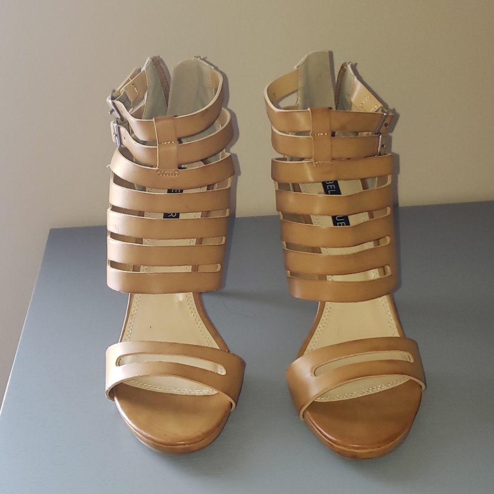 brown heels